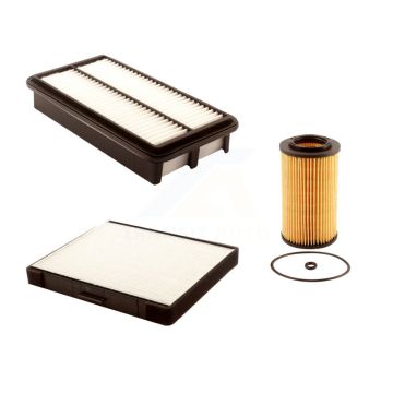 1x Air + 1x Cabin + 1x Engine Cartridge Oil Filter (3 Total) Kit For Kia Sedona Hyundai KFM-100462