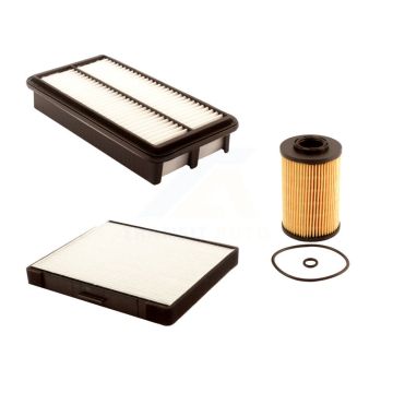 1x Air + 1x Cabin + 1x Engine Cartridge Oil Filter (3 Total) Kit For Kia Sedona KFM-100463
