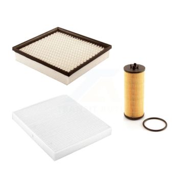 1x Air + 1x Cabin + 1x Engine Cartridge Oil Filter (3 Total) Kit For Dodge Journey 200 KFM-100468