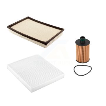 1x Air + 1x Cabin + 1x Engine Cartridge Oil Filter (3 Total) Kit For 14-15 Ram 1500 3.0L KFM-100471