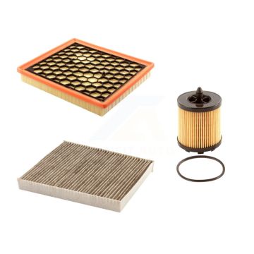 1x Air + 1x Cabin + 1x Engine Cartridge Oil Filter (3 Total) Kit For Chevrolet Impala KFM-100475