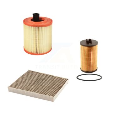 1x Air + 1x Cabin + 1x Engine Cartridge Oil Filter (3 Total) Kit For Chevrolet Cruze KFM-100481