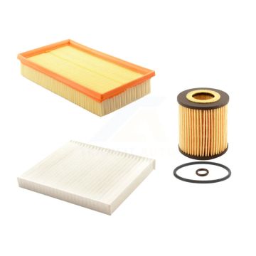 1x Air + 1x Cabin + 1x Engine Cartridge Oil Filter (3 Total) Kit For Mazda 6 2.5L KFM-100488