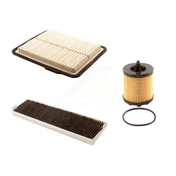 1x Air + 1x Cabin + 1x Engine Cartridge Oil Filter (3 Total) Kit For Saturn Vue KFM-100489