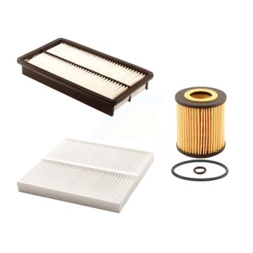 1x Air + 1x Cabin + 1x Engine Cartridge Oil Filter (3 Total) Kit For Mazda 6 KFM-100491