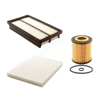 1x Air + 1x Cabin + 1x Engine Cartridge Oil Filter (3 Total) Kit For Mazda CX-7 6 KFM-100492
