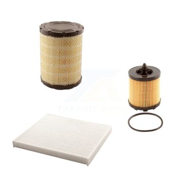 1x Air + 1x Cabin + 1x Engine Cartridge Oil Filter (3 Total) Kit For Saturn Ion 2.0L KFM-100495