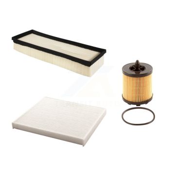 1x Air + 1x Cabin + 1x Engine Cartridge Oil Filter (3 Total) Kit For Chevrolet HHR KFM-100498