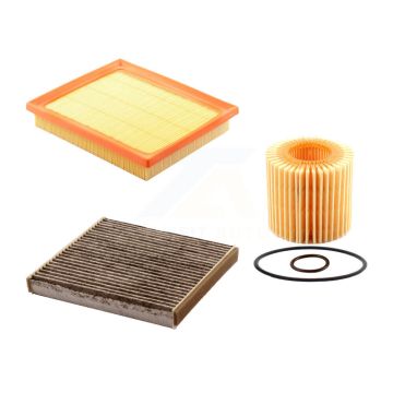 1x Air + 1x Cabin + 1x Engine Cartridge Oil Filter (3 Total) Kit For Toyota Prius V Lexus KFM-100502