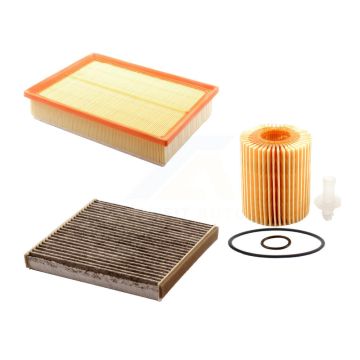 1x Air + 1x Cabin + 1x Engine Cartridge Oil Filter (3 Total) Kit For Toyota 4Runner Lexus KFM-100503