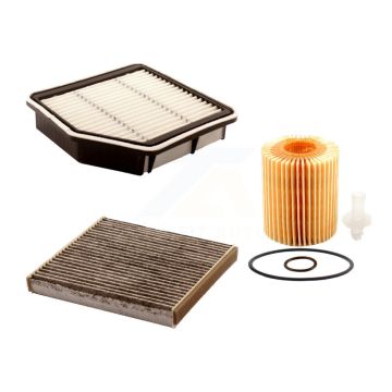 1x Air + 1x Cabin + 1x Engine Cartridge Oil Filter (3 Total) Kit For Lexus IS250 IS350 KFM-100504