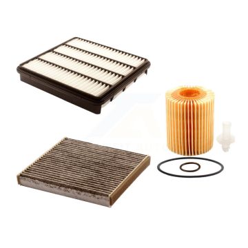 1x Air + 1x Cabin + 1x Engine Cartridge Oil Filter (3 Total) Kit For Toyota Tundra 4.0L KFM-100511