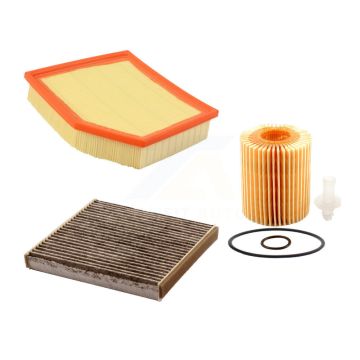 1x Air + 1x Cabin + 1x Engine Cartridge Oil Filter (3 Total) Kit For 08-11 Lexus GS460 KFM-100517