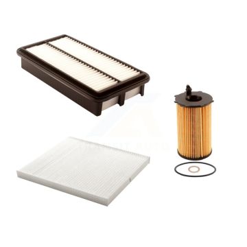 1x Air + 1x Cabin + 1x Engine Cartridge Oil Filter (3 Total) Kit For Kia Sedona KFM-100522