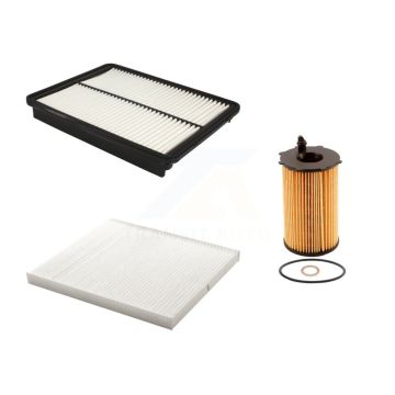 1x Air + 1x Cabin + 1x Engine Cartridge Oil Filter (3 Total) Kit For Hyundai Santa Fe XL KFM-100526