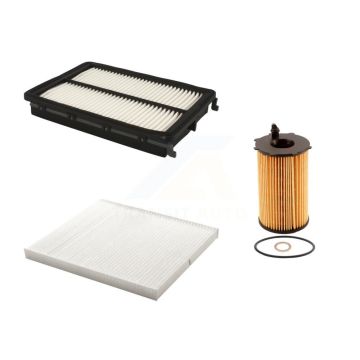 1x Air + 1x Cabin + 1x Engine Cartridge Oil Filter (3 Total) Kit For 2015-2018 Kia Sedona KFM-100528