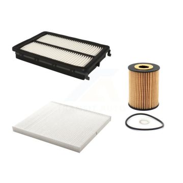 1x Air + 1x Cabin + 1x Engine Cartridge Oil Filter (3 Total) Kit For 2019-2021 Kia Sedona KFM-100529