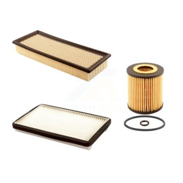 1x Air + 1x Cabin + 1x Engine Cartridge Oil Filter (3 Total) Kit For Ford Escape KFM-100532