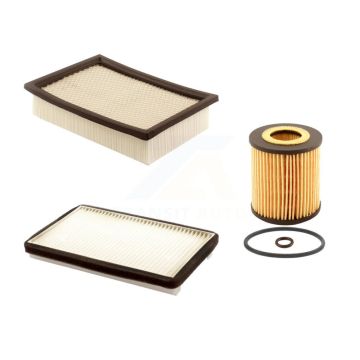1x Air + 1x Cabin + 1x Engine Cartridge Oil Filter (3 Total) Kit For Ford Escape Mazda KFM-100533