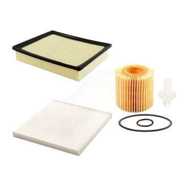 1x Air + 1x Cabin + 1x Engine Cartridge Oil Filter (3 Total) Kit For Toyota Tacoma 3.5L KFM-100538