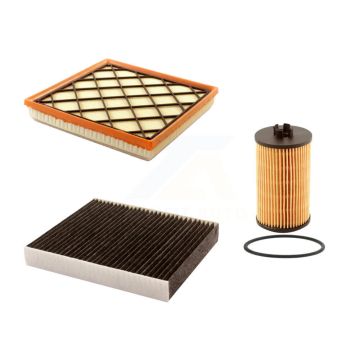 1x Air + 1x Cabin + 1x Engine Cartridge Oil Filter (3 Total) Kit For Chevrolet Cruze 1.8L KFM-100552
