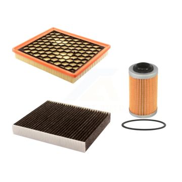 1x Air + 1x Cabin + 1x Engine Cartridge Oil Filter (3 Total) Kit For Saab 9-5 KFM-100561