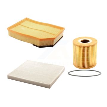 1x Air + 1x Cabin + 1x Engine Cartridge Oil Filter (3 Total) Kit For Volvo XC90 KFM-100565