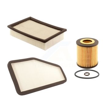 1x Air + 1x Cabin + 1x Engine Cartridge Oil Filter (3 Total) Kit For Mazda Tribute KFM-100568