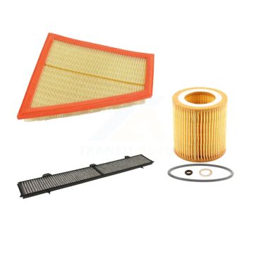 1x Air + 1x Cabin + 1x Engine Cartridge Oil Filter (3 Total) Kit For BMW X1 2.0L KFM-100576
