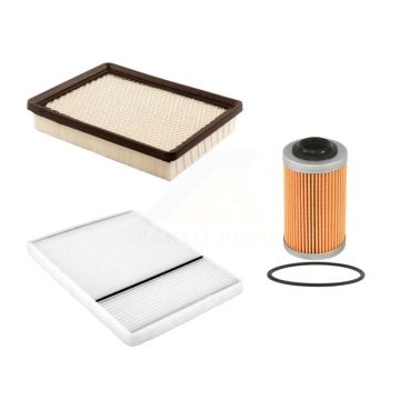 1x Air + 1x Cabin + 1x Engine Cartridge Oil Filter (3 Total) Kit For Oldsmobile Aurora KFM-100577