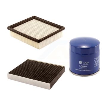 1x Air + 1x Cabin + 1x Engine Oil Filter Filter (3 Total) Kit For 13-15 Chevrolet Volt KFM-100587