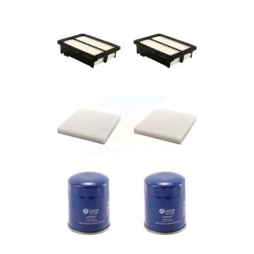 2x Air + 2x Cabin + 2x Engine Oil Filter (6 Total) Kit For 2015-2020 Honda Fit KFM-100588