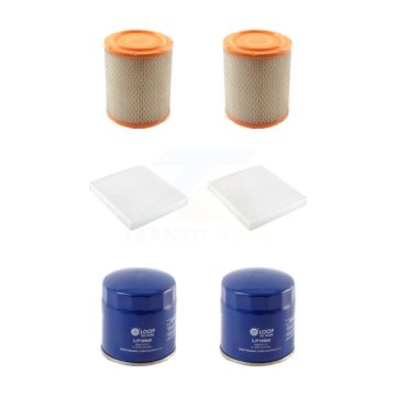 2x Air + 2x Cabin + 2x Engine Oil Filter (6 Total) Kit For Jeep Patriot Compass Dodge KFM-100592