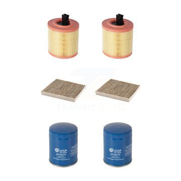 2x Air + 2x Cabin + 2x Engine Oil Filter (6 Total) Kit For Cadillac ATS KFM-100602