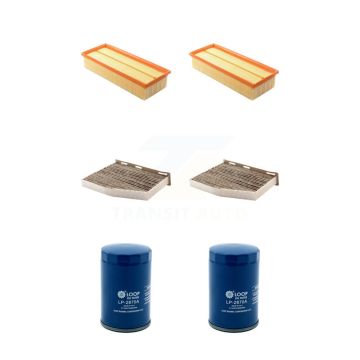 2x Air + 2x Cabin + 2x Engine Oil Filter (6 Total) Kit For Volkswagen Jetta KFM-100607