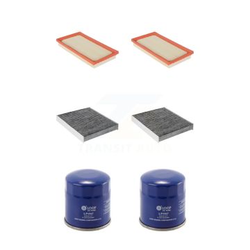 2x Air + 2x Cabin + 2x Engine Oil Filter (6 Total) Kit For Toyota RAV4 Corolla Camry KFM-100624