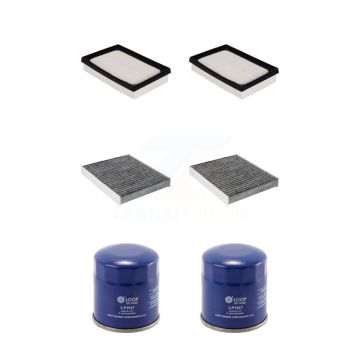 2x Air + 2x Cabin + 2x Engine Oil Filter (6 Total) Kit For Toyota Corolla Prius Prime C KFM-100629