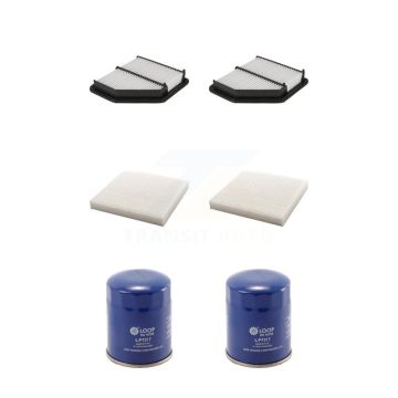2x Air + 2x Cabin + 2x Engine Oil Filter (6 Total) Kit For 2016-2022 Honda HR-V KFM-100648