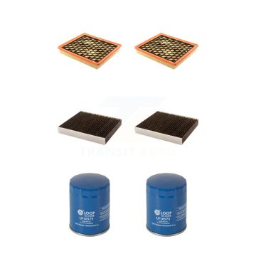 2x Air + 2x Cabin + 2x Engine Oil Filter (6 Total) Kit For 2011-2016 Buick LaCrosse 3.6L KFM-100650