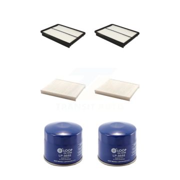 2x Air + 2x Cabin + 2x Engine Oil Filter (6 Total) Kit For 2014-2015 Kia Sorento 2.4L KFM-100659