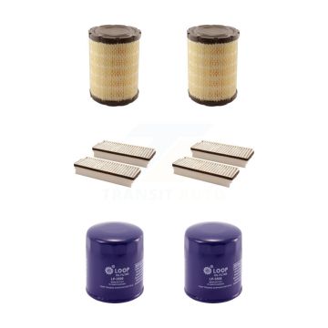 2x Air + 2x Cabin + 2x Engine Oil Filter (6 Total) Kit For 2004 Buick Rainier 5.3L KFM-100664