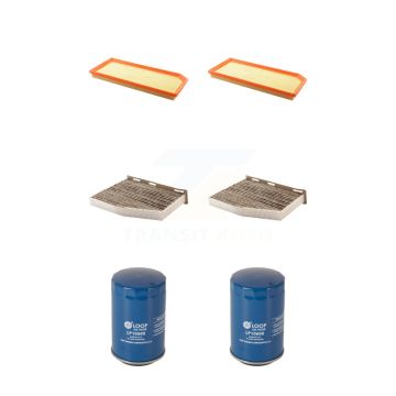 2x Air + 2x Cabin + 2x Engine Oil Filter (6 Total) Kit For Volkswagen Jetta Audi A3 TT KFM-100695