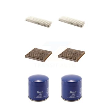 2x Air + 2x Cabin + 2x Engine Oil Filter (6 Total) Kit For Toyota Highlander KFM-100709