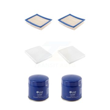 2x Air + 2x Cabin + 2x Engine Oil Filter (6 Total) Kit For Chrysler 200 Dodge Avenger KFM-100729