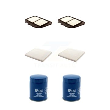 2x Air + 2x Cabin + 2x Engine Oil Filter (6 Total) Kit For Cadillac SRX STS 4.6L KFM-100734