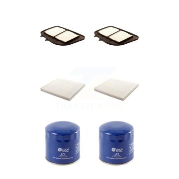 2x Air + 2x Cabin + 2x Engine Oil Filter (6 Total) Kit For 2006-2007 Cadillac STS 4.4L KFM-100735
