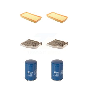 2x Air + 2x Cabin + 2x Engine Oil Filter (6 Total) Kit For Volkswagen Jetta KFM-100740