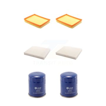 2x Air + 2x Cabin + 2x Engine Oil Filter (6 Total) Kit For Kia Optima 2.7L Tray Required KFM-100754