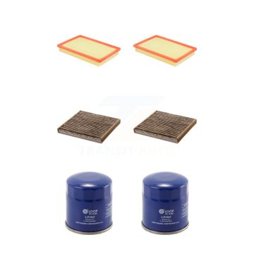 2x Air + 2x Cabin + 2x Engine Oil Filter (6 Total) Kit For 10-12 Lexus HS250h 2 Required KFM-100757