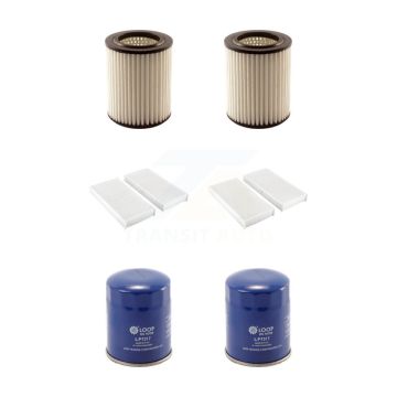 2x Air + 2x Cabin + 2x Engine Oil Filter (6 Total) Kit For Honda CR-V Civic Acura RSX KFM-100758